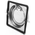 thumbnail image 4 of Stainless Steel Kitchen Exhaust Fan Cover With Non Return Flap For Wall Ventilation Ideal For Rv Range Hood And Bathroom Use Easy Installation Silver, 4 of 9