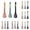 Blue 6PCS, variant on Egg Mixer Mini Whisk Handmixer Eggs Tool Hand Whisk For Cooking Manual Baking Whisk Function Egg Mixer Egg Frother Whisk Egg Scrambler Tool Nylon