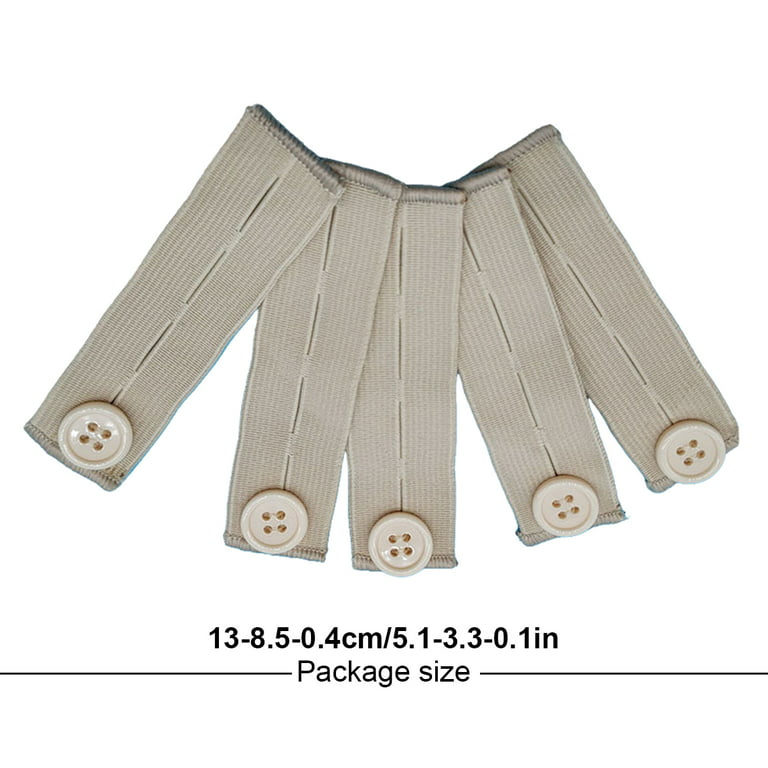 TureClos Belly Band Maternity Pants Extender Pant Button Extenders
