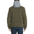 thumbnail image 3 of Men's Levi's® Washed Cotton Sherpa-Lined Hooded Trucker Jacket Color: Camouflage Size: XXL, 3 of 4