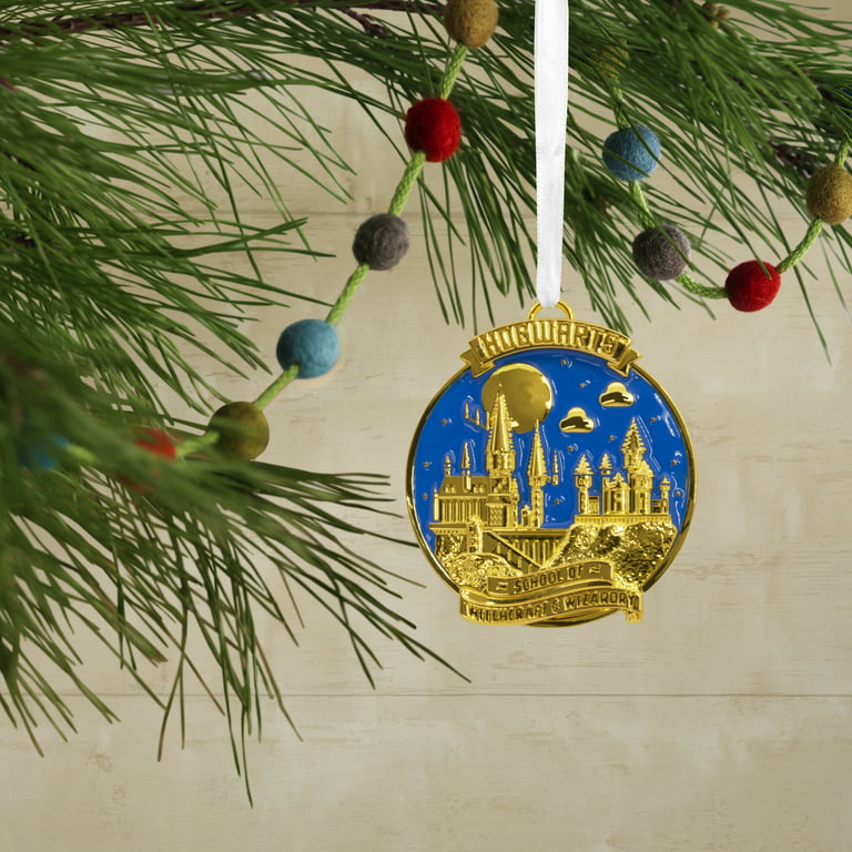 Hallmark Harry Potter Golden Snitch Metal Christmas Ornament