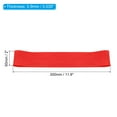 thumbnail image 2 of Bandas de resistencia elásticas de TPE pesado Uxcell, paquete de 5, bucle de ejercicio, rojo, 2 of 6