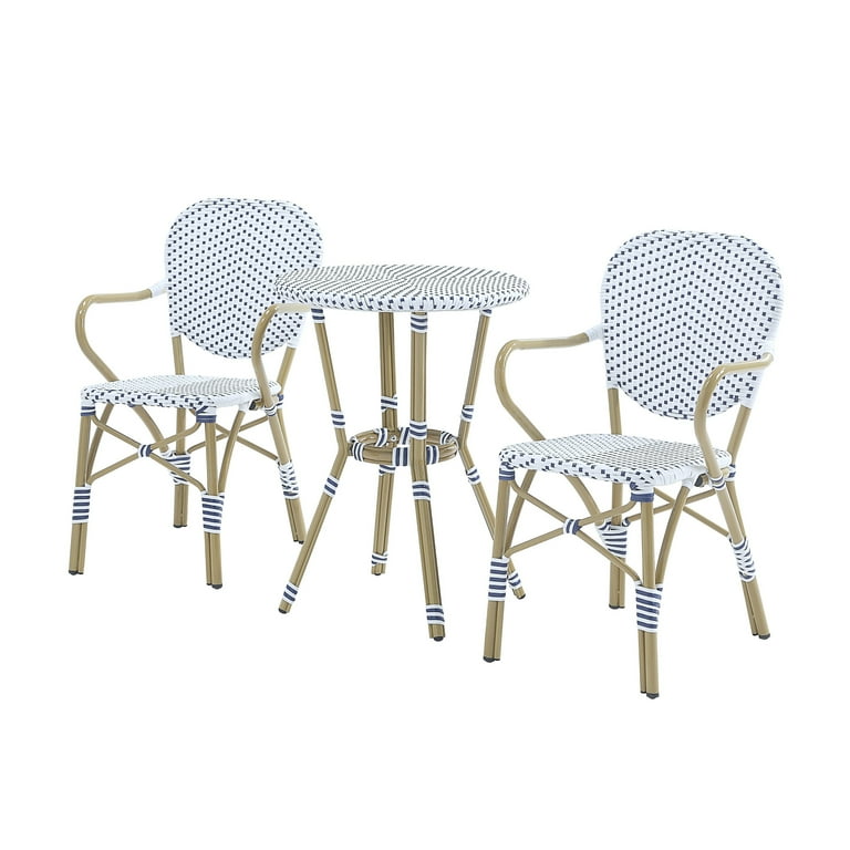 Furniture of America Courtnie French Country 3-Piece Aluminum