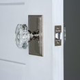 thumbnail image 2 of Grandeur 828356 Carre Solid Brass Privacy Set - Nickel, 2 of 2