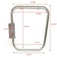 thumbnail image 4 of GG Schmitt Boat Transom Gate 35393 | Chaparral 18 1/2 x 15 5/8 Inch, 4 of 4