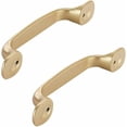 thumbnail image 4 of 12 Pcs Poignée de Meuble Dorée Poignées d'Armoire de Cuisine Dorée Poignées de Tiroir Poignées de Placard de Chambre Poignées de Porte de Placard de Cuisine Dorées avec Vis, 4 of 5