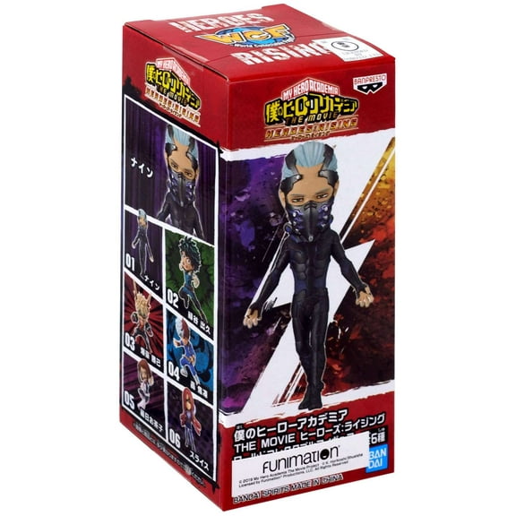 My Hero Academia WCF World Collectable Figure NINE PVC Figures