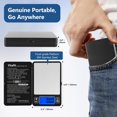 thumbnail image 4 of Vitafit 500g Digital Gram Food Scale in 0.01g, High Accuracy Assured by Built-in Level Bubble, Scale Professional Since 2001, Pocket Scale for Multi-Function: Kitchen, Jewelry, Lab, Coffee, Black, 4 of 8