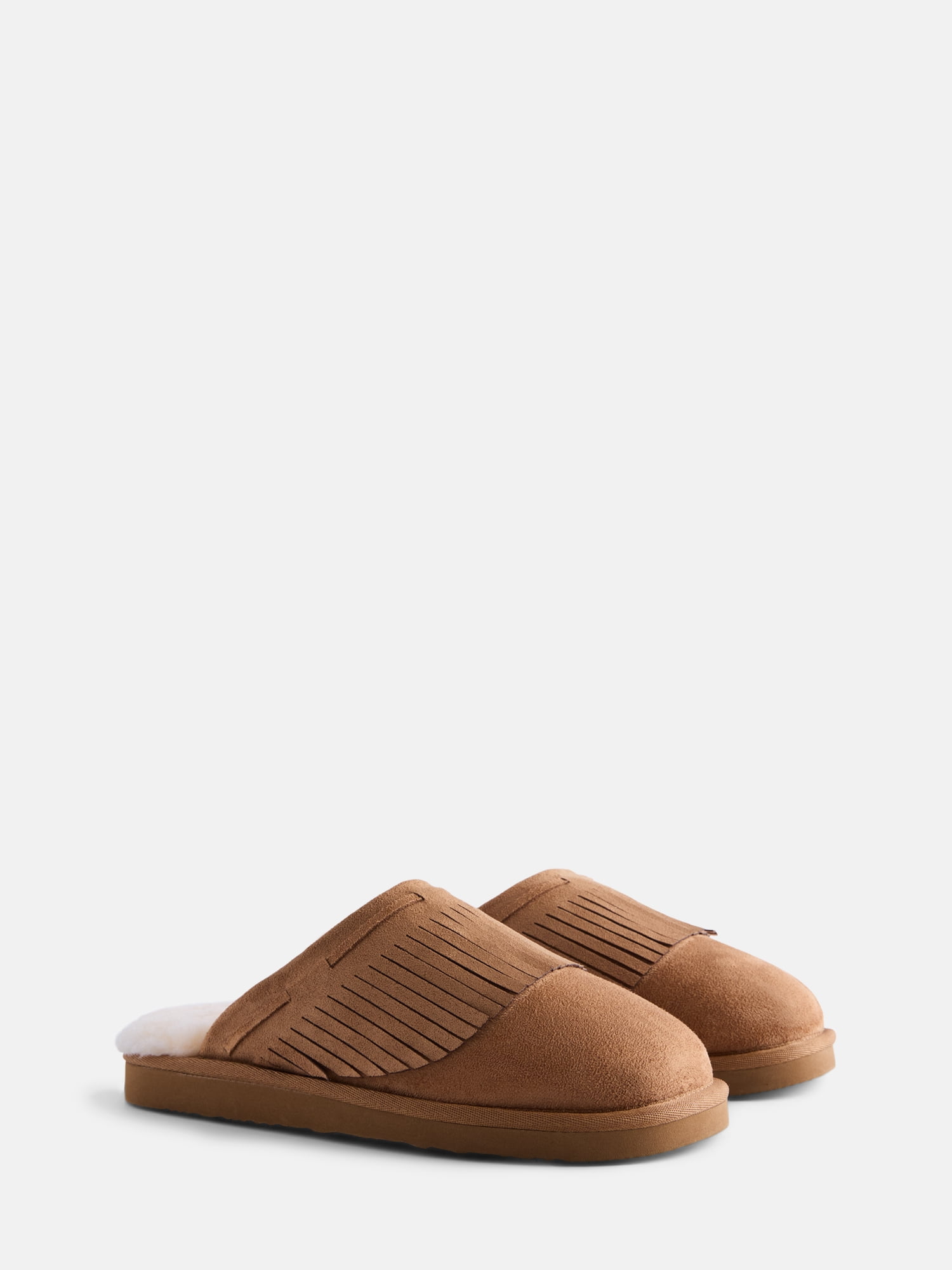 Pawz Women's Sylvie Fringe Scuff Slippers