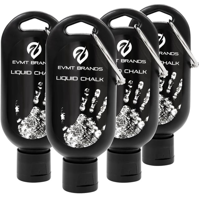 Marcas de Liquid Chalk EVMT para levantamiento de pesas, gimnasia y escalada