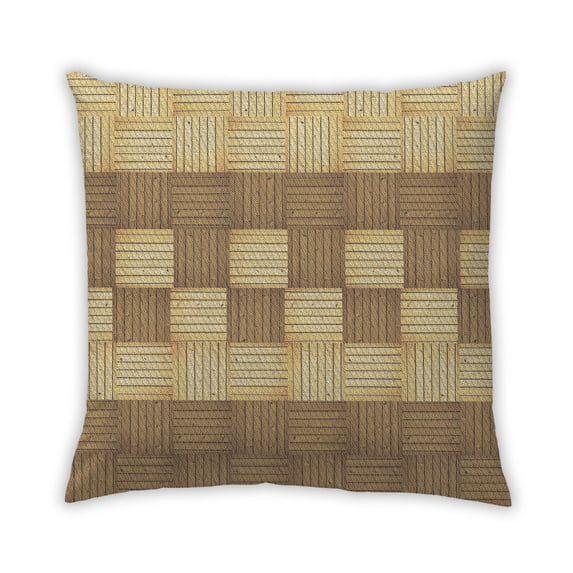Ahgly Company Indoor Square Contemporary Throw Pillow, 18 inch by 18 inch