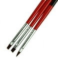 thumbnail image 3 of 3pcs/lot Red Soft and Pen Brushes Tool Set 2PCS Nail Hoot, 3 of 3