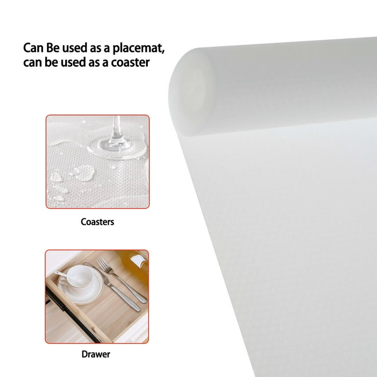 1PC Shelf Liner for Kitchen Cabinets, Non Adhesive Cabinet Liner