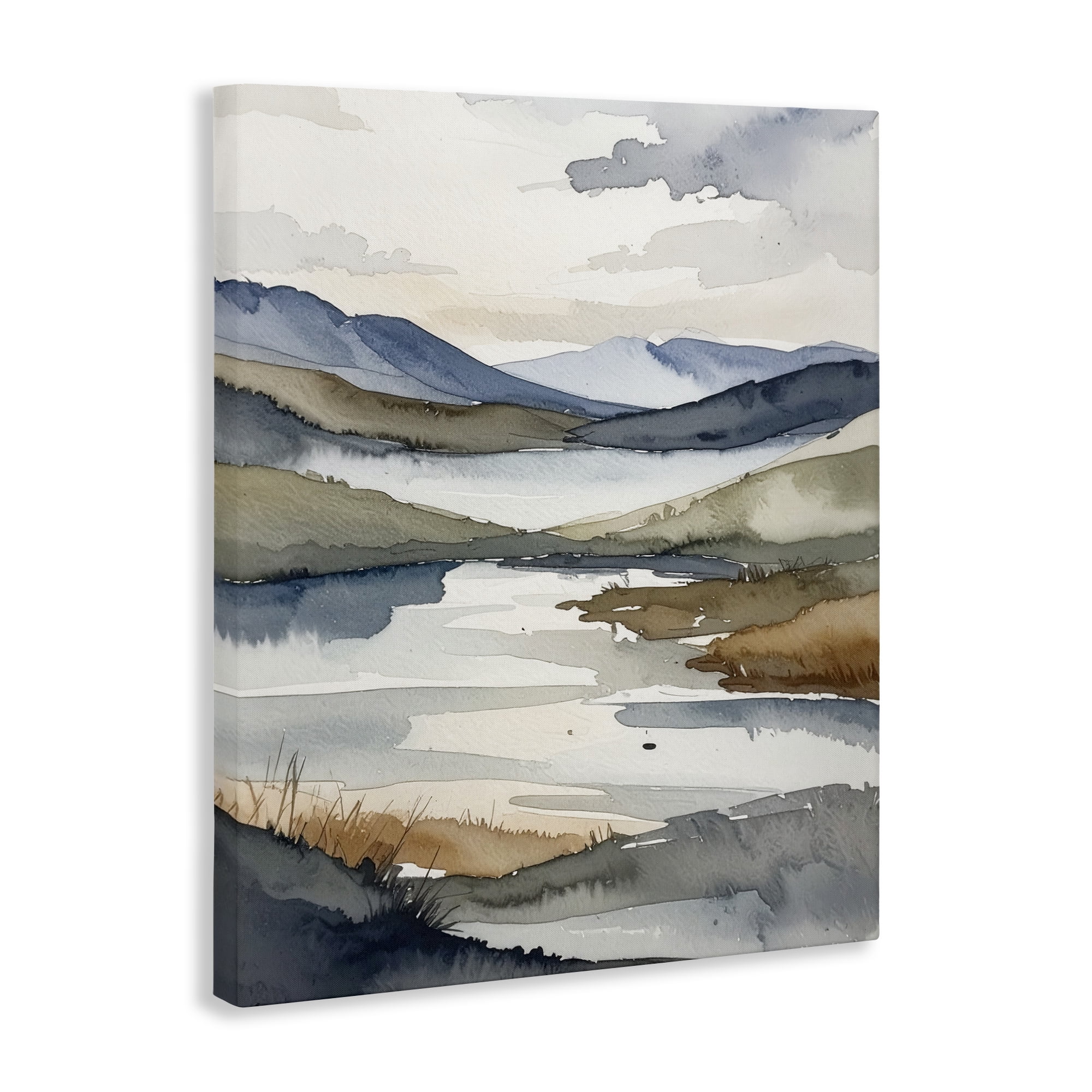 Stupell Industries Flow Of Water Pond Canvas Wall Art, design by Alonza Saunders