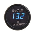 thumbnail image 4 of Df-01-V Cargador De Encendedor De Cigarrillos Con Voltímetro Para Automóvil Pantalla Digital Azul, 4 of 9
