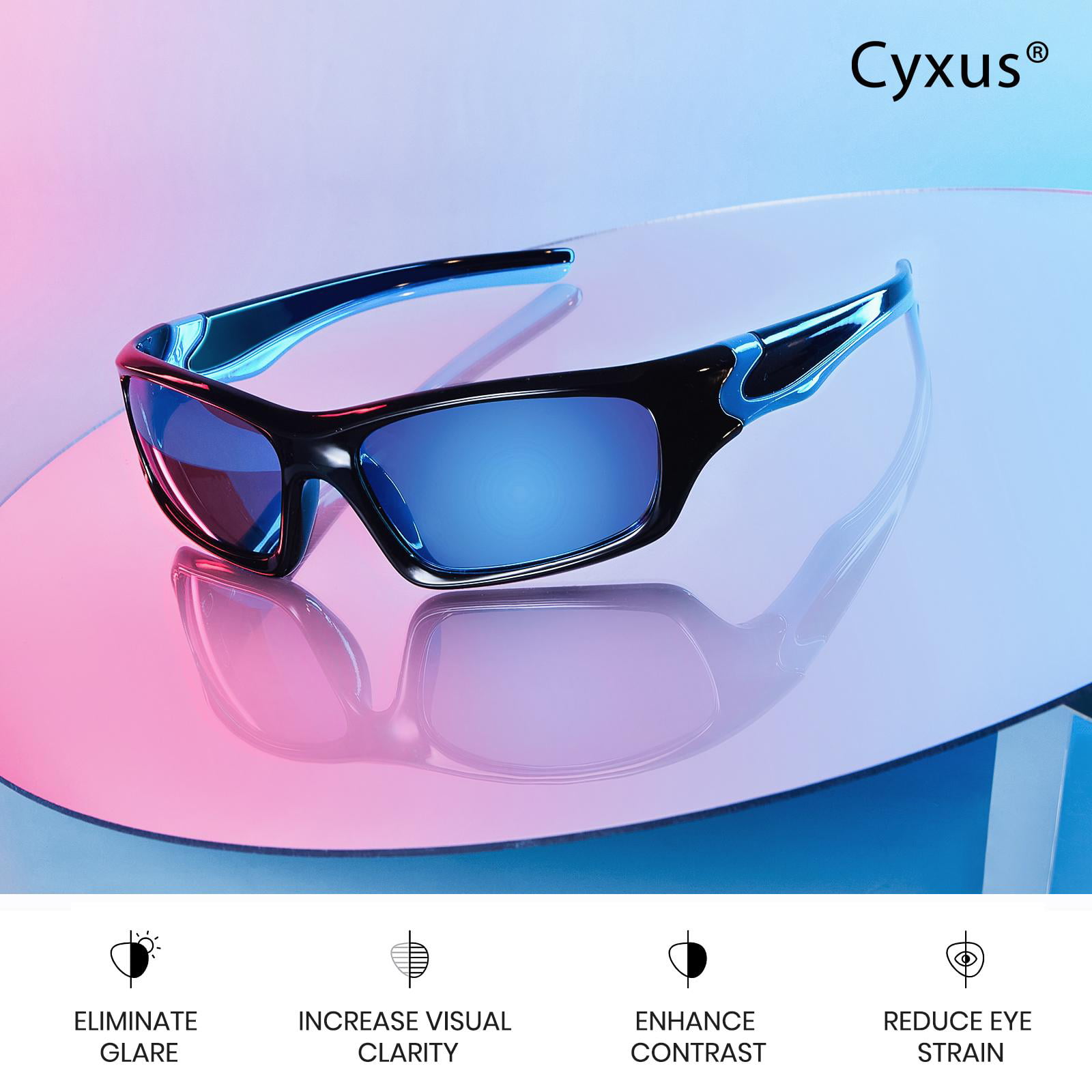 Sunglasses Glasses Sport Cycling work Fishing Eyewear Polarized UV400 Unisex