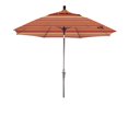 thumbnail image 4 of California Umbrella 9' Market Patio Umbrella in Bay Brown, 4 of 5