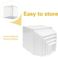 thumbnail image 4 of Olutacot 8 Pack Acrylic Display Risers, White, YUI5271, 4 of 7