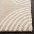 thumbnail image 3 of SAFAVIEH Chatham Jasmyn Geometric Wool Area Rug, Beige/Ivory, 8' x 10', 3 of 10