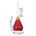 thumbnail image 2 of FSLiving Adjustable Wire Length Full Spectrum 10W LED Plant Grow Light H-Type Track Lighting Pendant Hemp Rope Nordic Wood, Perforated Red Halo Track Light for Indoor Plant Kitchen, Customizable, 2 of 9