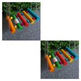 thumbnail image 4 of Greeniant Pájaros mascotas loros escaleras escalada juguete colgando bolas de colores con Natural loro juguetes para Conures periquitos cacatúas color 2piezas Greeniant CBP019767, 4 of 5