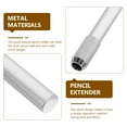 thumbnail image 4 of 6pcs Art Pencil Extenders Pencil Extenders Art Student Supplies Sketch Pencil Extenders, 4 of 5