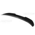 thumbnail image 4 of Black/Carbon Fiber Look Car Rear Trunk Boot Lip Spoiler Lip For BMW E92 335i 328i 2007-2012 Rear Boot Trunk Spoiler Lip Body Kit, 4 of 7