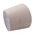 thumbnail image 3 of Small fabric lampshade for table lamp, floor lamp, handmade conical lampshade, dual-use, E27, E14, beige, 3 of 4