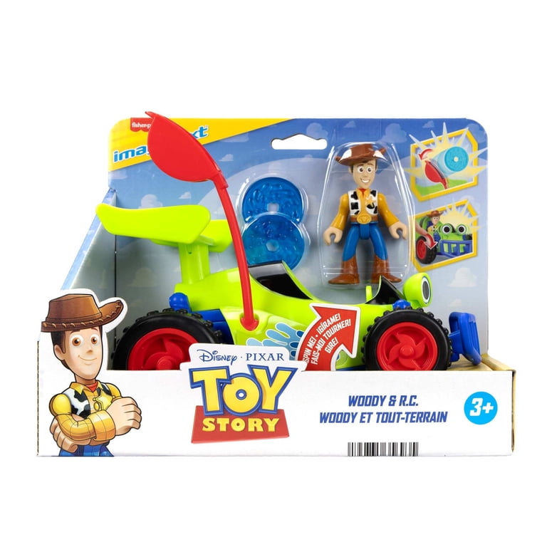 Disney Pixar Toy Story, Imaginext Playset, Woody & R.C. Vehicle