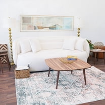 Walnut Coffee Table for Living Room - Precise Craftsmanship & Aesthetic Appeal