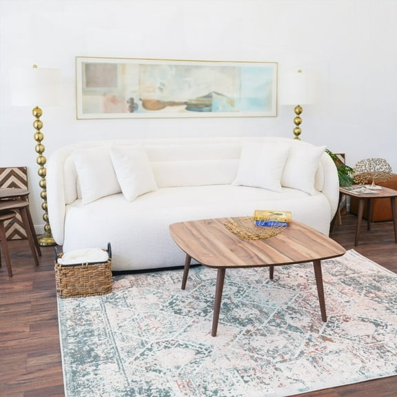 Walnut Coffee Table for Living Room - Precise Craftsmanship & Aesthetic Appeal