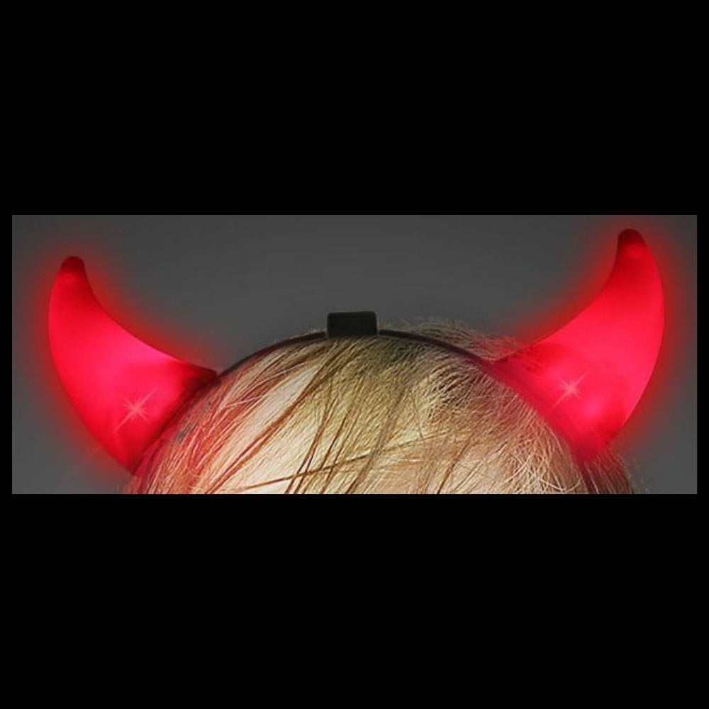 Light Up Steady On Devil Horns GREAT for AC/DC fans and Halloween
