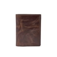 thumbnail image 1 of Cartera Fossil Derrick de cuero marrón oscuro para hombre, 1 of 3