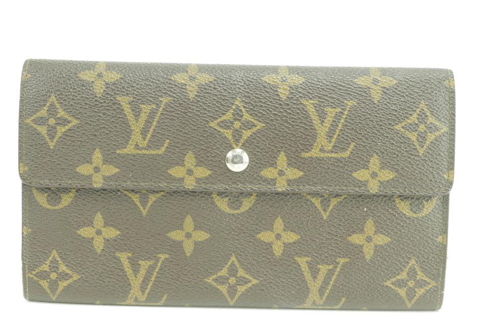 Louis Vuitton - Louis Vuitton 43LK0109 Monoram Trifold Long Sarah Wallet - 0 - 0