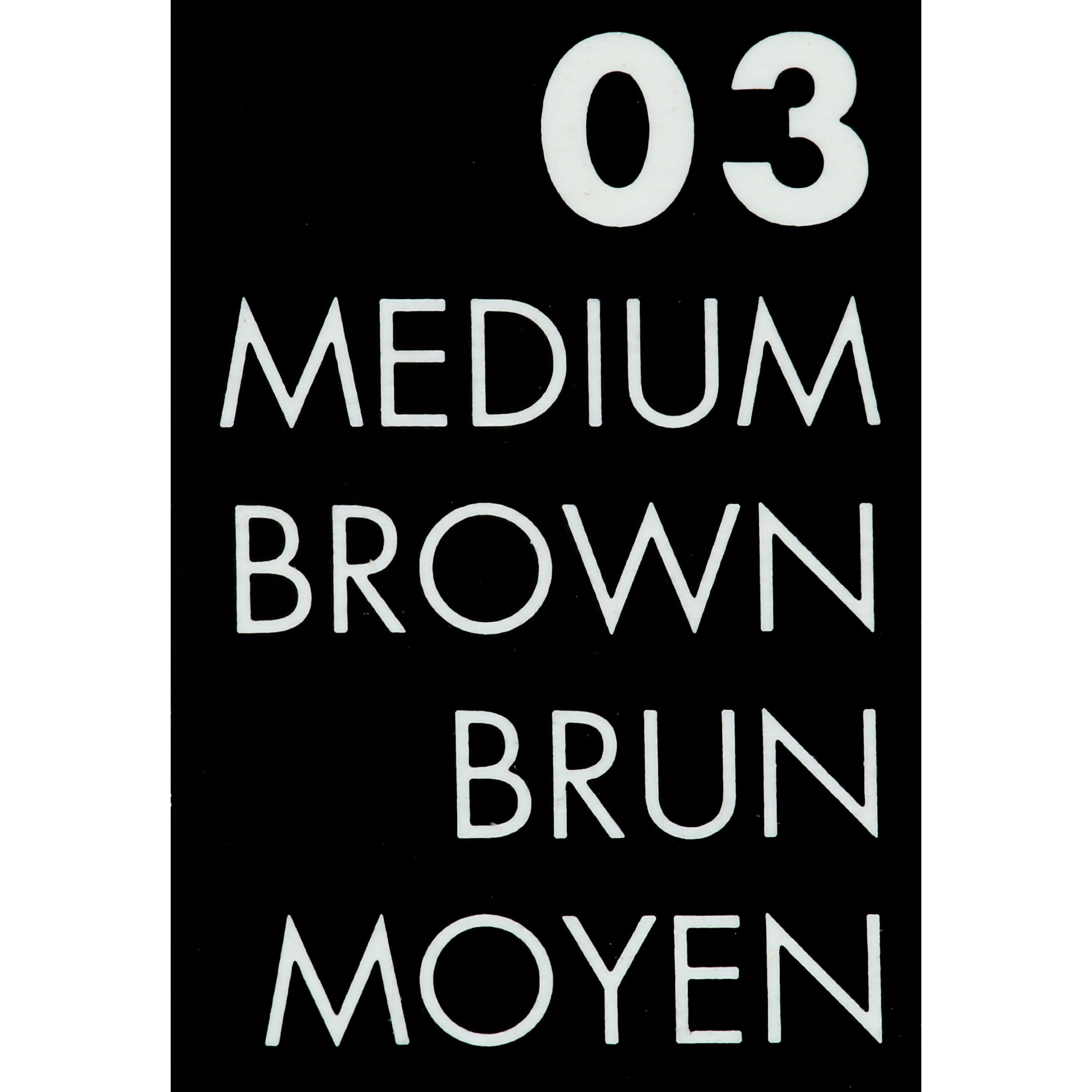MILANI Stay Put Brow Shaping Gel, Medium Brown