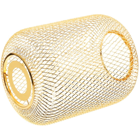 PAMINGONO Wire Mesh Lamp Shade Iron 1Set for Home and Office Decor