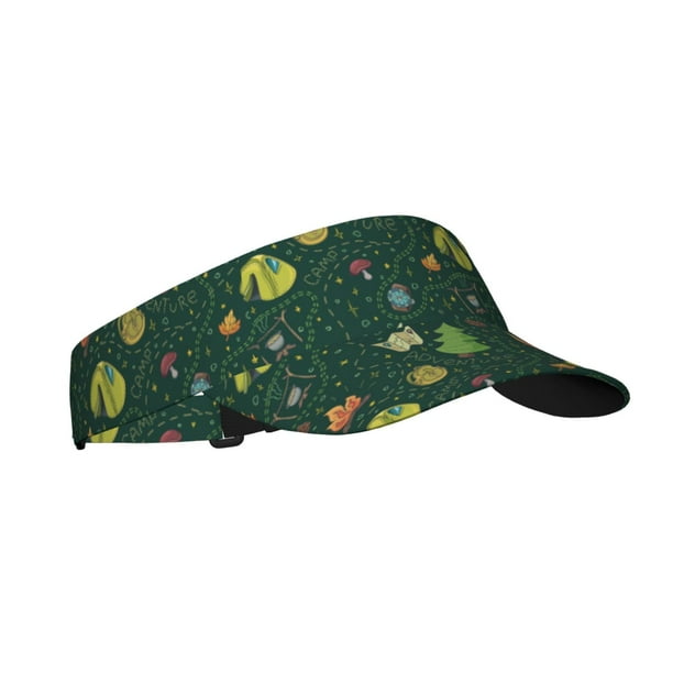 Balery Camp In The Forest Gorra deportiva con visera ajustable para mujer y hombre (talla única)
