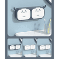 thumbnail image 3 of Bizhua Soap Box with Lid - Black - Double Doormultifunctional Soap Holder Multifunctional Soap Holder This Soap Dish Helps Keep Soap Dry Dissolution and Waste, 3 of 4