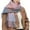 C, variant on Womens Plaid Scarf Cold Weather Long Scarves Thick Warm Lined Knit Wraps Scarf Soft Winter