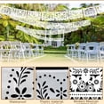 thumbnail image 4 of 6 Pcs Papel Picado Mexican Wedding Cielito Lindo Mi Bautizo Party Decor 118 Feet Dia De Los Muertos Decor Banner for Altar Mexican Wedding Birthday (White,Mi Bautizo), 4 of 7