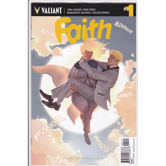 Faith (Valiant, 2nd Series) #1B VF ; Valiant Comic Book
