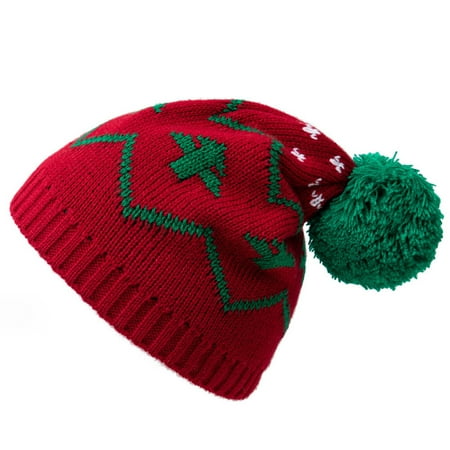 

BIZIZA Baby Hats Toddler Solid Color Caps Faux Fur Pompom Beanie Cute with Scarf for 1-8Y Kids as show One Size