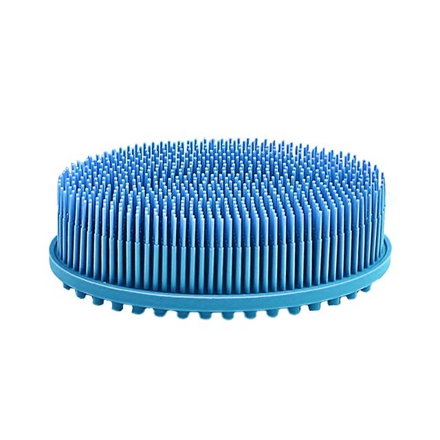 blueSilicona exfoliante fácil de limpiar, hace buena espuma, es más duradera y más higiénica que la lufa tradicional esquí esquí Gafas de esquí