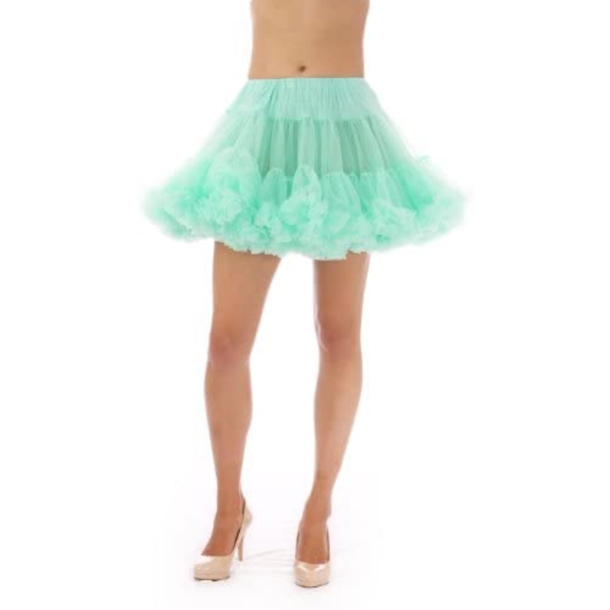 Legal Age Teenager looks sexy with her legs up petticoat