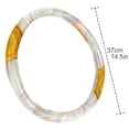 thumbnail image 4 of Daisy Car Wheel Cover 14.5 Inch, Printing, PVC Leather, Auto Accessories - Steering Wheel Cover, 4 of 6