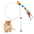 thumbnail image 1 of Cat Teaser Wand Interactive Funny Caterpillar Kitten Teaser Toy Cat Wand Toy, 1 of 10