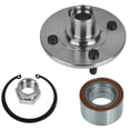 thumbnail image 2 of DAMAIJOY Disc Brake Rotor and Pad Set Kit Front Left Driver Right Passenger Side Ceramic Wheel Bearing for Saturn for SC1 for SC2 for SL for SL1 for SL2 for SW1 for SW2 530-01932 BKA52080, 2 of 8