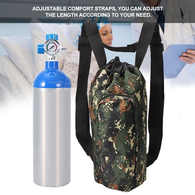 Oxygen Backpack, Portable Oxygen Backpack, Portable Oxygen Cylinder Bag, 2L Portable Oxygen Cylinder Bag Backpack With Adjustable Straps