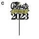 thumbnail image 5 of Herramientas para Arreglos de Pasteles de Graduación de La Clase de 2023, Inserto Decorativo para Pasteles de Fiesta., 5 of 5