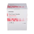 thumbnail image 4 of McKesson Oral Foam Swabs - Unflavored, Disposable Mouth Swabs, 5 in, 250 Count, 1 Pack, 4 of 4